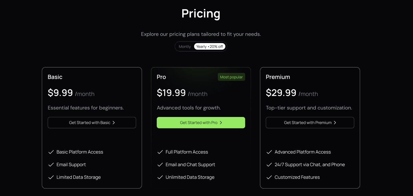 AD3 section 05 — Pricing plans